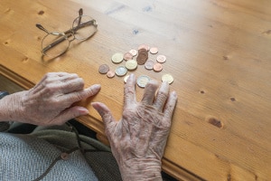 Weil die Beiträge von einem Geringverdiener zur Rentenversicherung niedrig sind, fällt diese entsprechend klein aus.